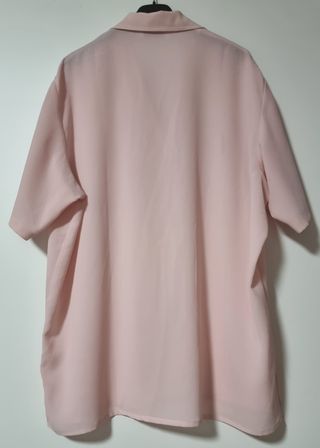 Camicia In Seta Rosa