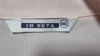 Camicia In Seta Rosa