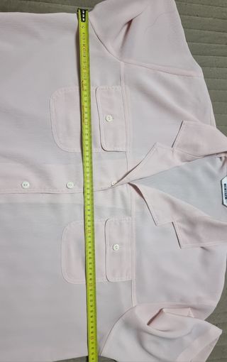 Camicia In Seta Rosa