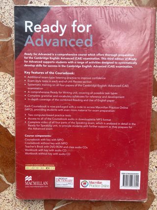 READY FOR ADVANCED Sts -Key Pack 3er Ed