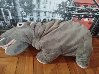 Peluche Hipopótamo Gris