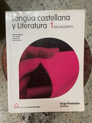 Pack de libros de texto escolares de Bachillerato.