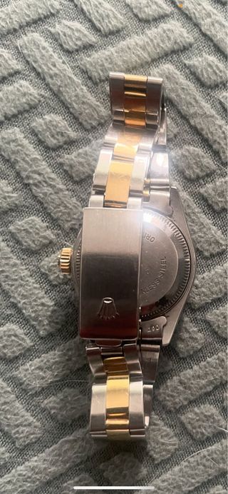 Rolex Oyster Datejust dama en acero y oro