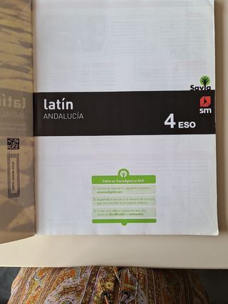 Latín. 4 ESO. Savia. Andalucía
