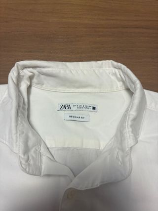 Camisa Zara blanca S