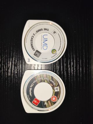 PSP: GTA Vice City + Sims 2 Naufrago + FIFA 12