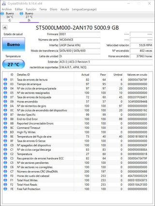 Seagate 5TB HDD 2.5" Externo Gris#J0ANCE