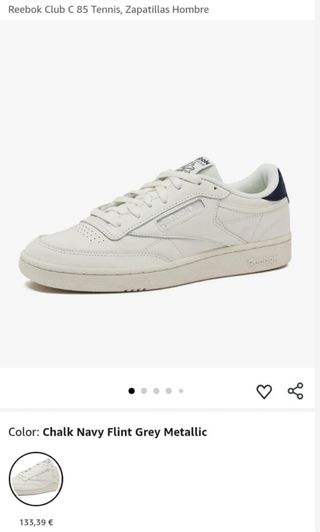 Zapatillas Reebok Classic 85 consultar tallas