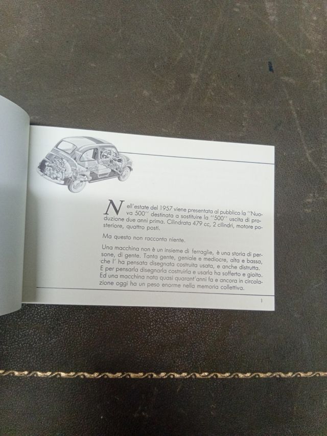 Libro Historia Fiat 500