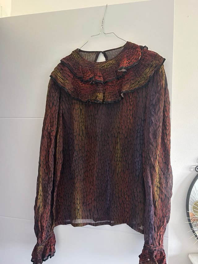 Conjunto Atasi marrón multicolor