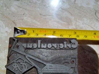 Cliché tipografico vintage Cric