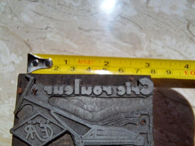 Cliché tipografico vintage Cric