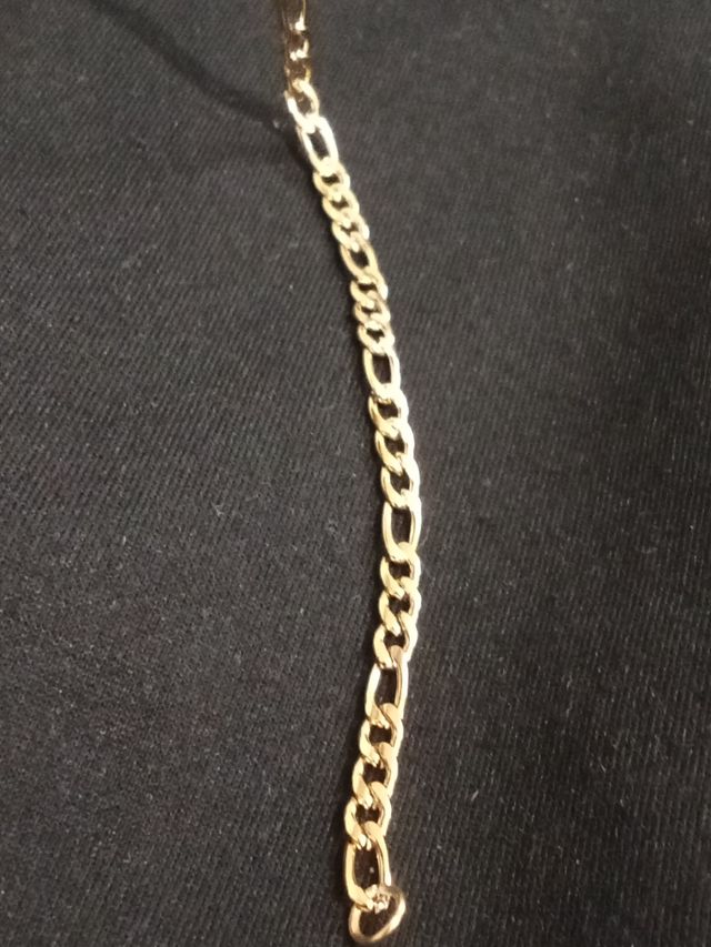 Bracciale Figaro in oro 14 carati - Pezzo unico.