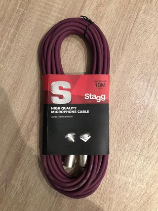 Cable micrófono Stagg 10m