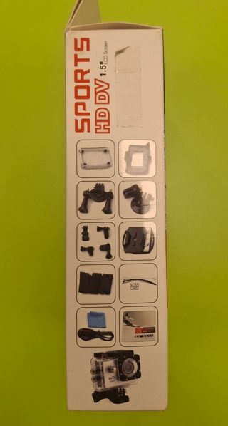 Cámara deportiva HD 1080p WiFi