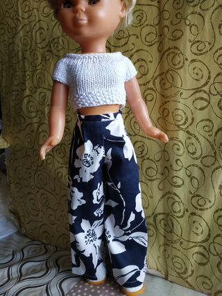 Conjunto ropa Nancy: top & pantalón