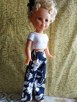 Conjunto ropa Nancy: top & pantalón