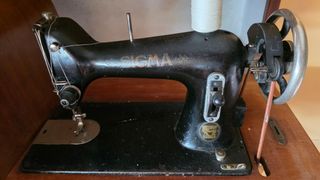Máquina coser Sigma antigua