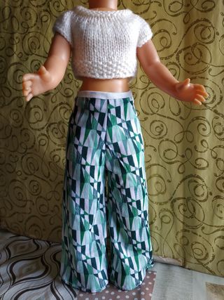 Conjunto ropa Nancy: top & pantalón