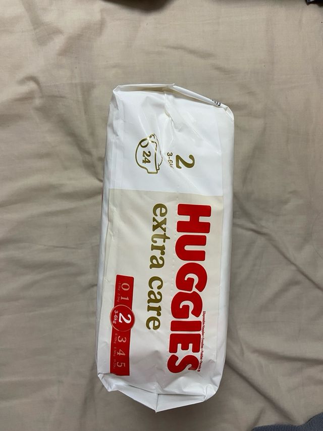Pañales Huggies Extra Care Talla 2