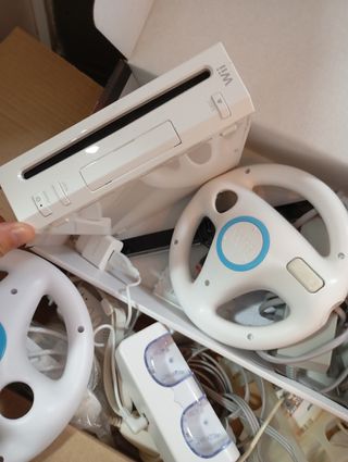 Wii blanca + accesorios