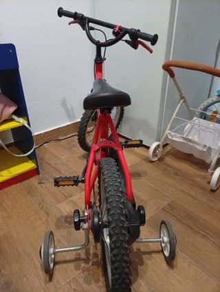 Bicicleta niñ@ roja