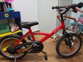 Bicicleta niñ@ roja