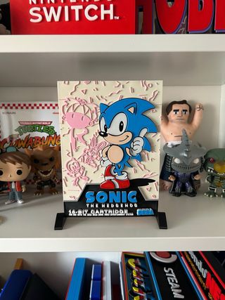 PORTADAS 3D VIDEOJUEGOS (Sonic, Mario, etc)