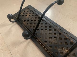 Perchero Pared 3 Ganchos - Forja