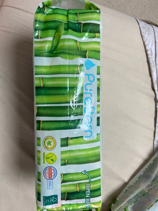 Pañales Pureborn Orgánicos Bamboo