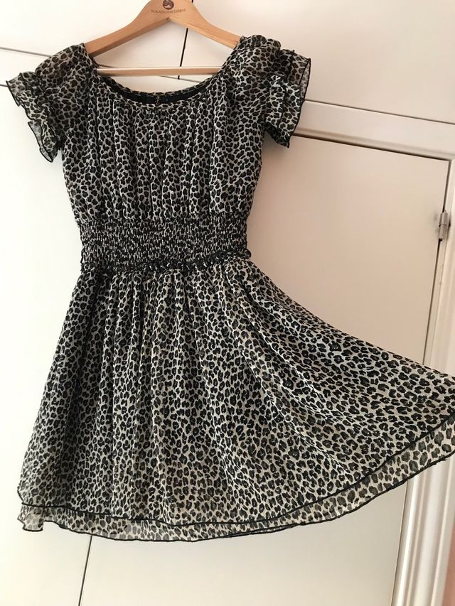 Vestido Green Coast leopardo