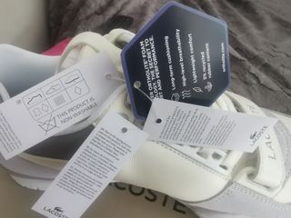 ZAPATILLAS LACOSTE TALL 42 BLANCO ROTO/BLANCO/GRIS