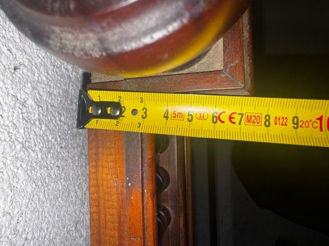 Espejo antiguo de madera