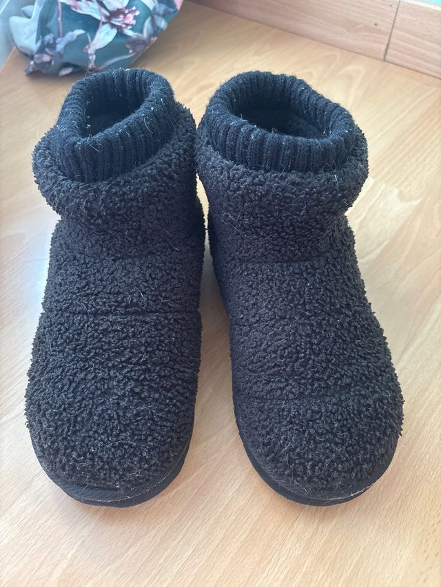 Botas de borreguillo negras