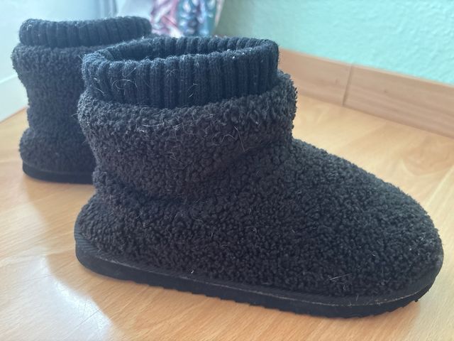 Botas de borreguillo negras