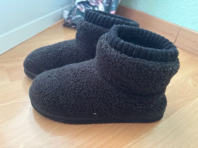 Botas de borreguillo negras