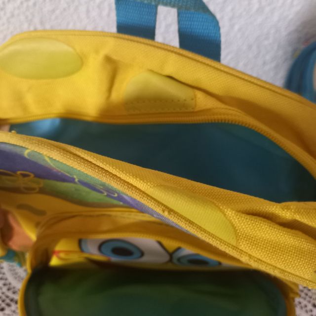 Mochila Bob Esponja y Pocoyó
