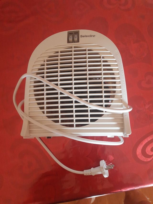 Calefactor Selecline blanco 2 velocidades