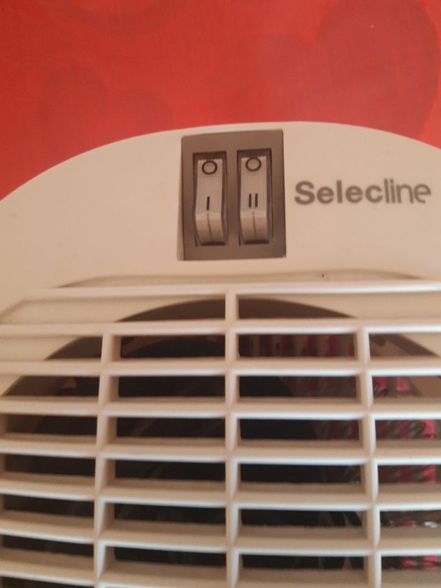 Calefactor Selecline blanco 2 velocidades
