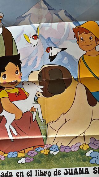 Pack dos Posters Originales Heidi en la Montaña