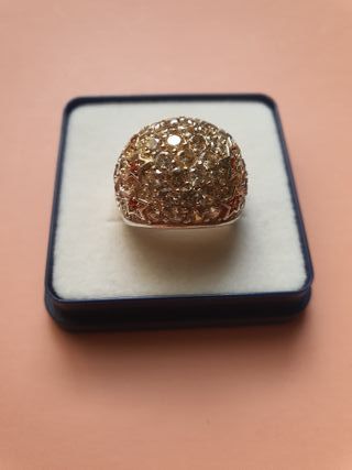 Anillo Plata 925 con circonitas