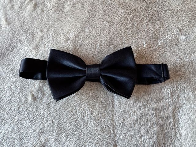 Set Smoking Nero: Papillon, Fascia & Pochette