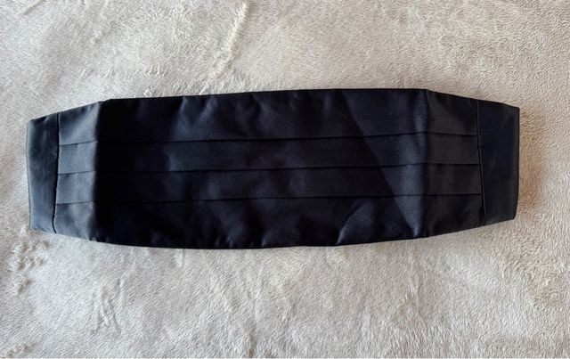 Set Smoking Nero: Papillon, Fascia & Pochette