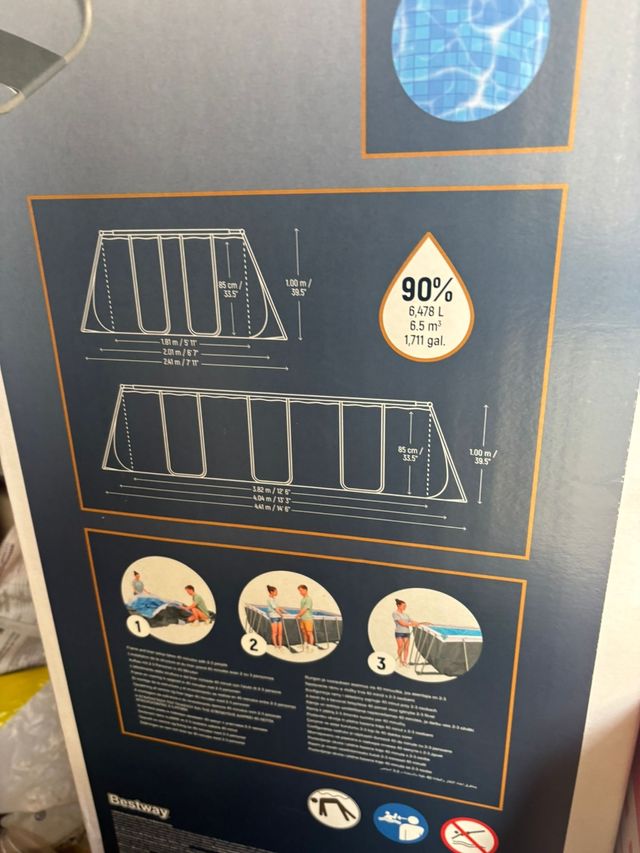 Piscina fuori terra - 4 mt