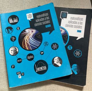 Libros (2) Matemáticas aplicadas 1 Bach