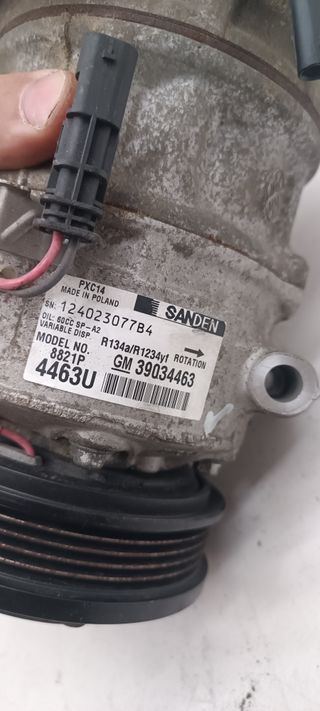 39034463, Compresor Aire Acondicionado OPEL