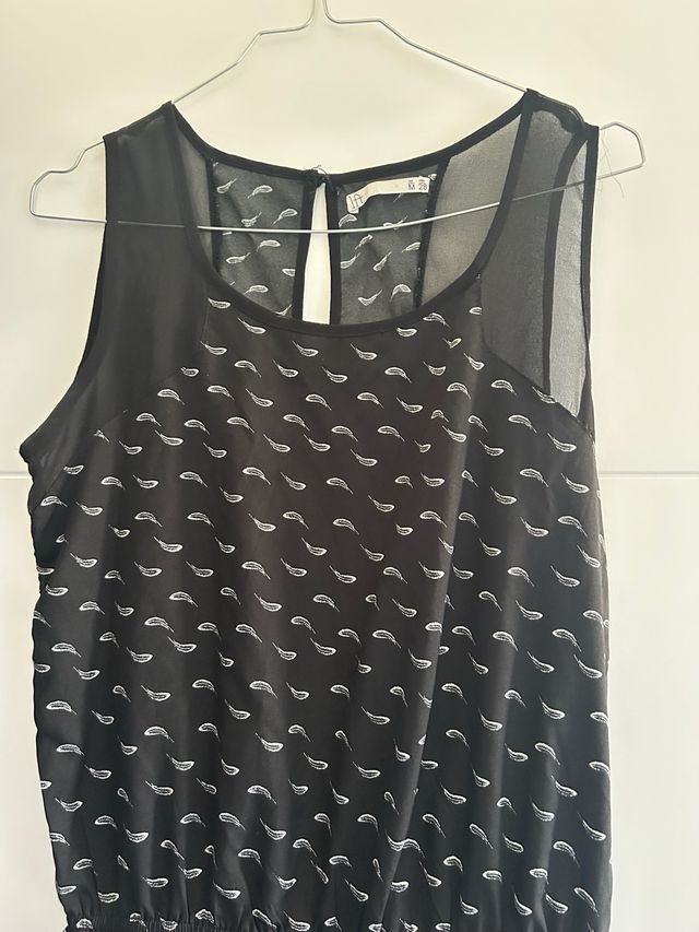 Vestido corto Lefties negro - Talla L