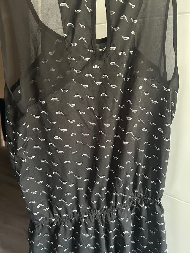 Vestido corto Lefties negro - Talla L