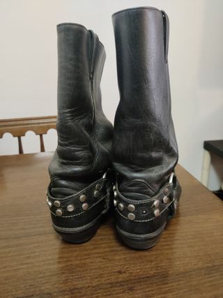 Botas Sancho, botas camperas negras