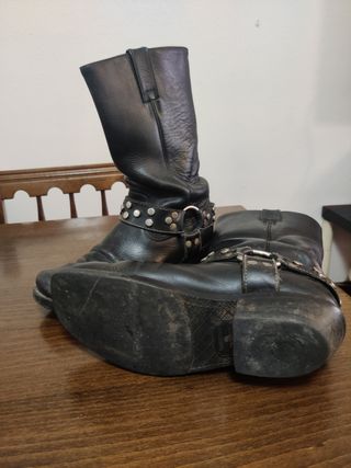 Botas Sancho, botas camperas negras